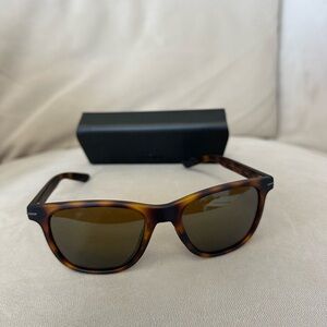 Roka Halsey Polarized Sunglasses Unisex Root Beer Dark Carbon E3012
